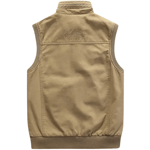 Levoire | Weinlese Utility Gilet Avec Plusieurs Poches Hommes Bodywarmer