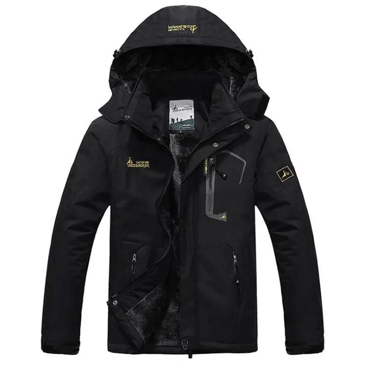 Levoire | Parka Chic avec Résistance à l'Eau et Doublure en Fausse Fourrure pour Toutes les Saisons Noir