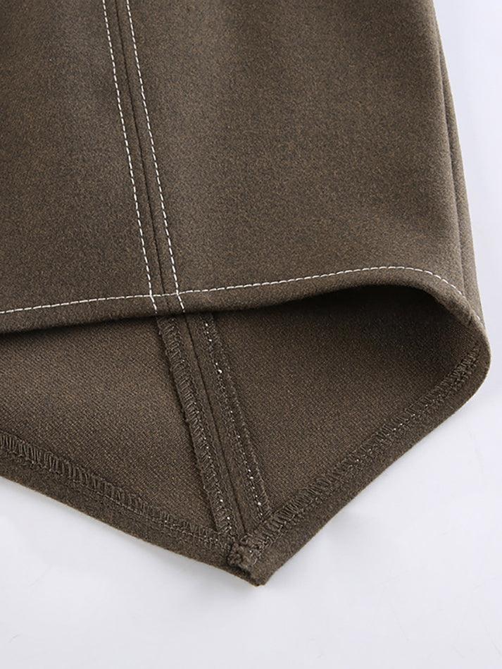 Levoire | Haut Corset À Boutons En Dentelle Patchwork