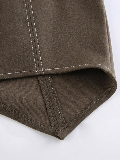 Levoire | Haut Corset À Boutons En Dentelle Patchwork