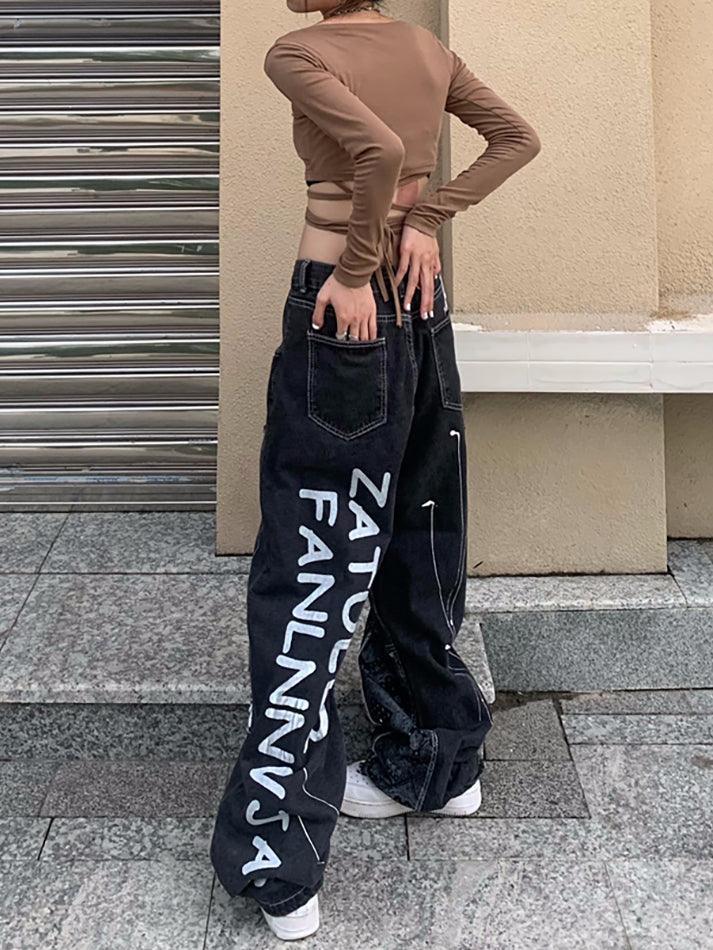 Levoire | Jean Boyfriend Imprimé Paisley Patchwork