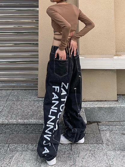 Levoire | Jean Boyfriend Imprimé Paisley Patchwork