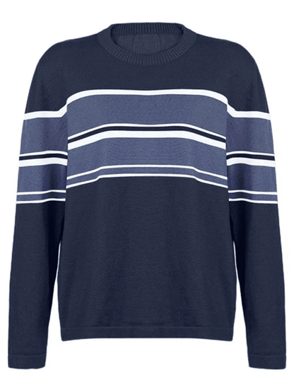 Levoire | Pull En Tricot À Rayures Patchwork