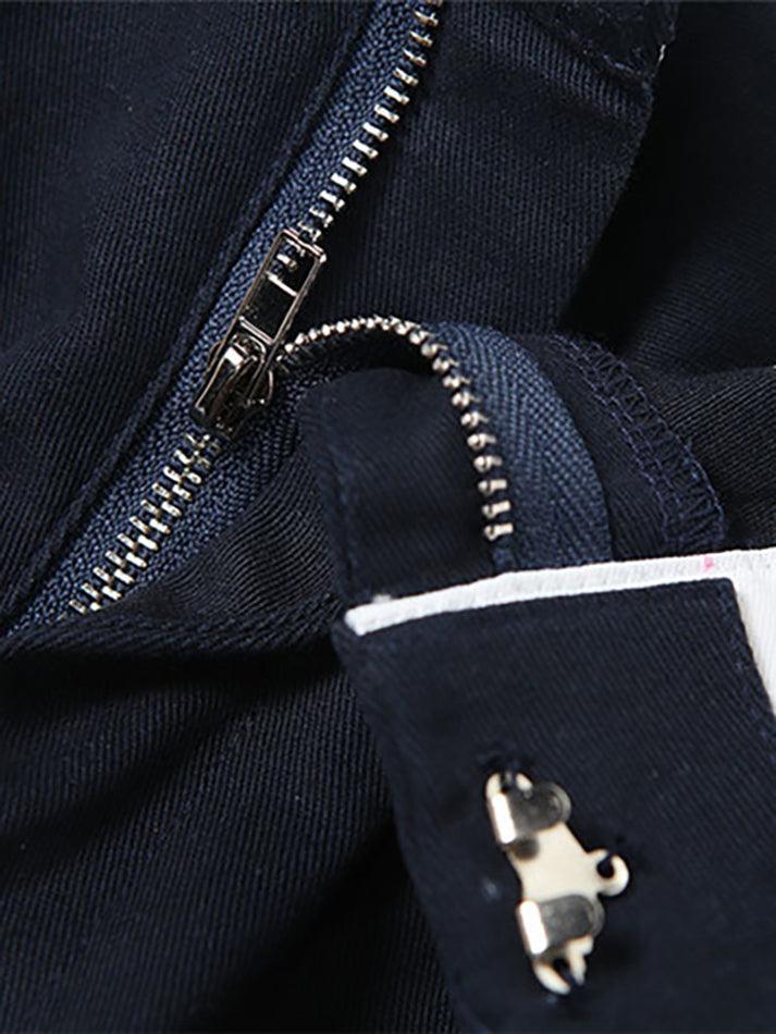 Levoire | Pantalon Droit Taille Cintrée Patchwork