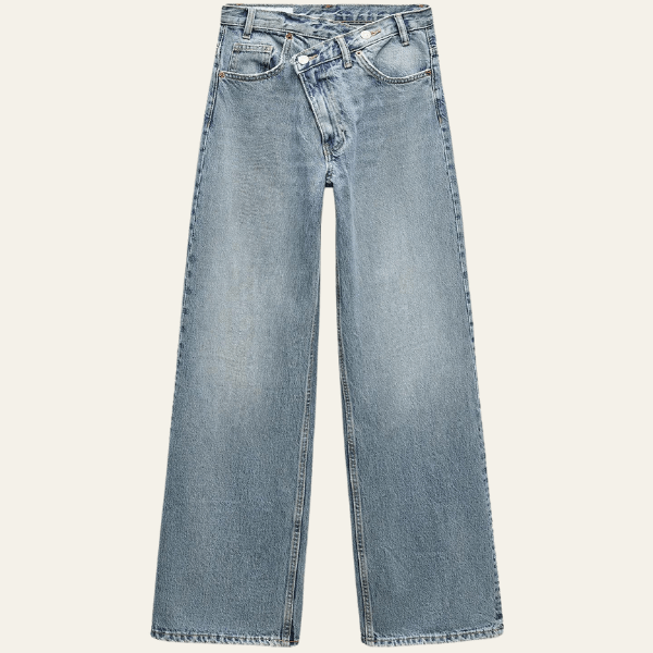Levoire | Jean Large Taille Haute Femme Bleu