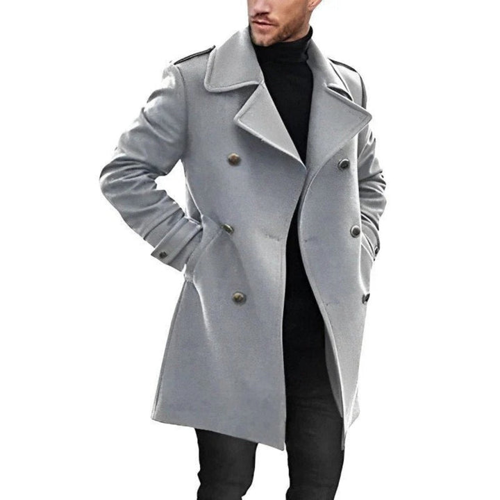 Levoire | Trench-Coat Réversible À Manches Longues Avec Poches Gris