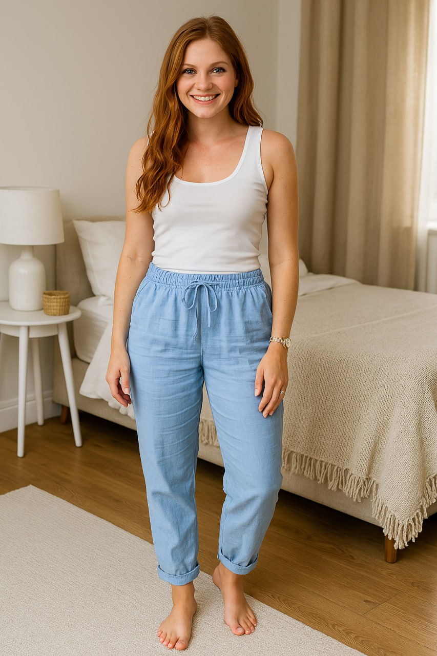 Levoire | Pantalon léger et confortable pour le quotidien Bleu