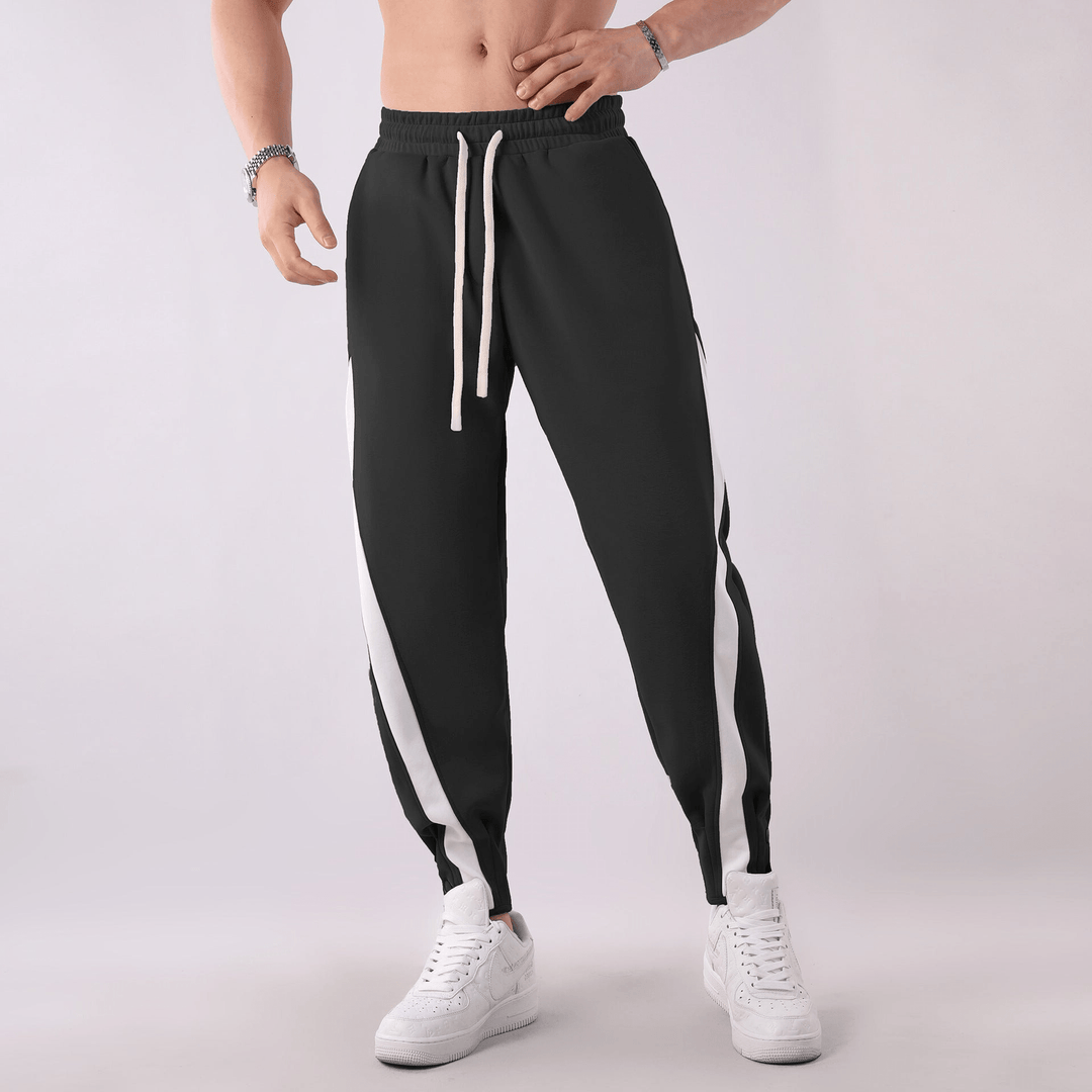 Levoire | Pantalon de sport pour hommes Pantalon de jogging premium pour hommes Confortable & Tendance Noir
