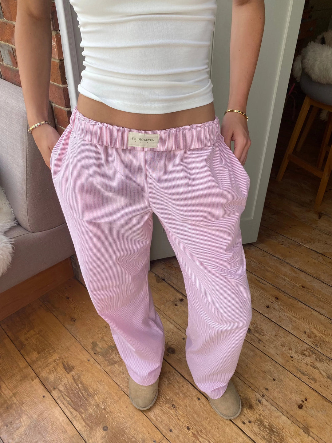 Levoire | Pantalon Léger Pour Des Tenues Décontractées Rosa