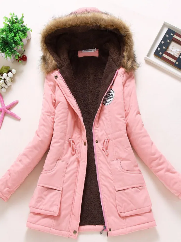 Levoire | Chic Moderne Veste Chaude Pour Femmes Rosa