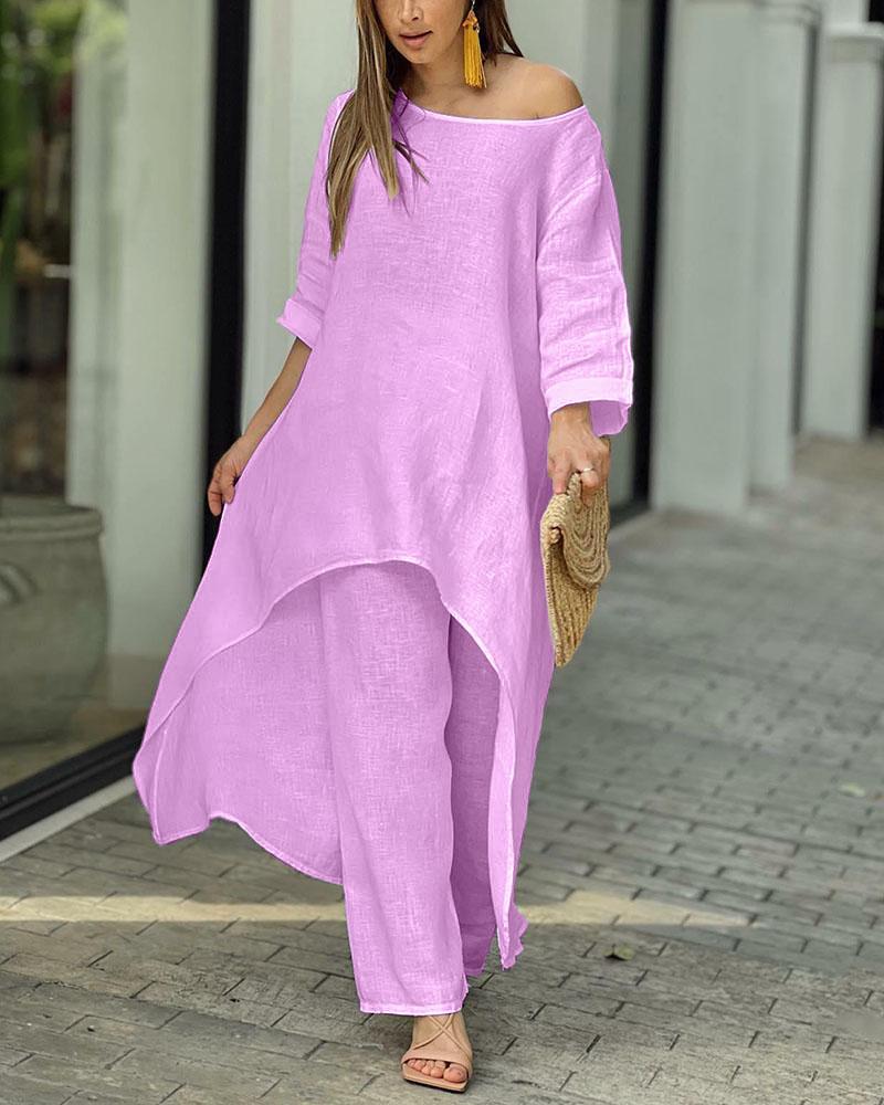 Levoire | Tenue De Loisir Élégante Pour Femmes rose pâle