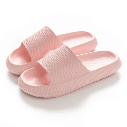 Levoire | Femme Chaussons douces et confortables Rose