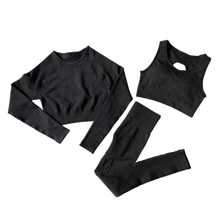 Levoire | Ensemble De Sport Un Bel Ensemble De Sport Élégant Noir