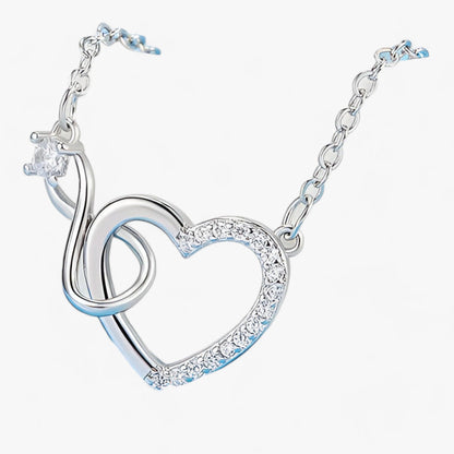 Levoire | Chaîne En Argent Cœur Zirconium