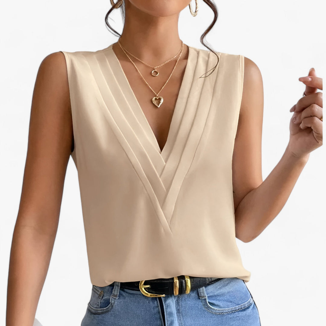 Levoire | Haut Sans Manches Pour Un Confort Sans Effort Khaki