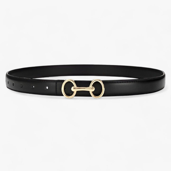 Levoire | Ceinture polyvalente avec une belle boucle Noir Longueur de la Vöiten : 105cm