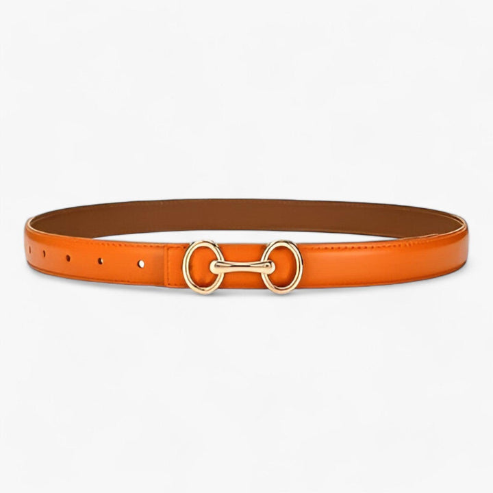 Levoire | Ceinture Multifonctionnelle Avec Boucle Tendance Orange Longueur de la robe: 105 cm