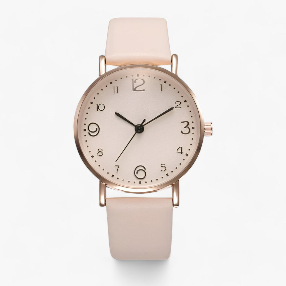 Levoire | Montre Ronde Avec Bracelet En Cuir