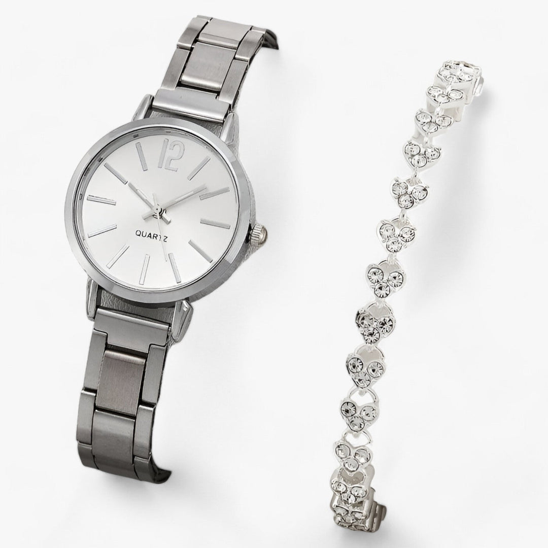 Levoire | Montre Ronde En Alliage Métallique, Y Compris Le Bracelet Silberset 2
