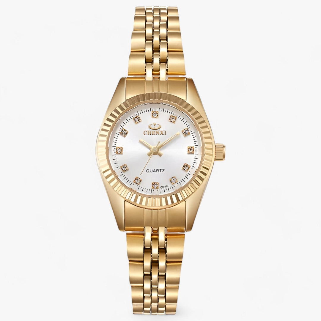 Levoire | Montres Rondes En Or En Acier Inoxydable Or blanc