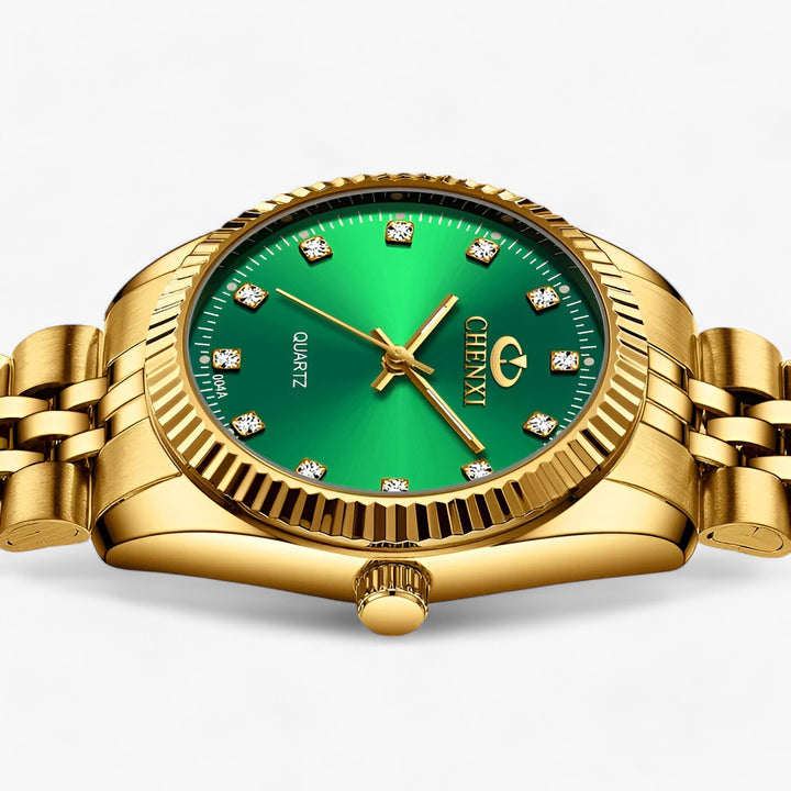 Levoire | Montres Rondes En Or En Acier Inoxydable