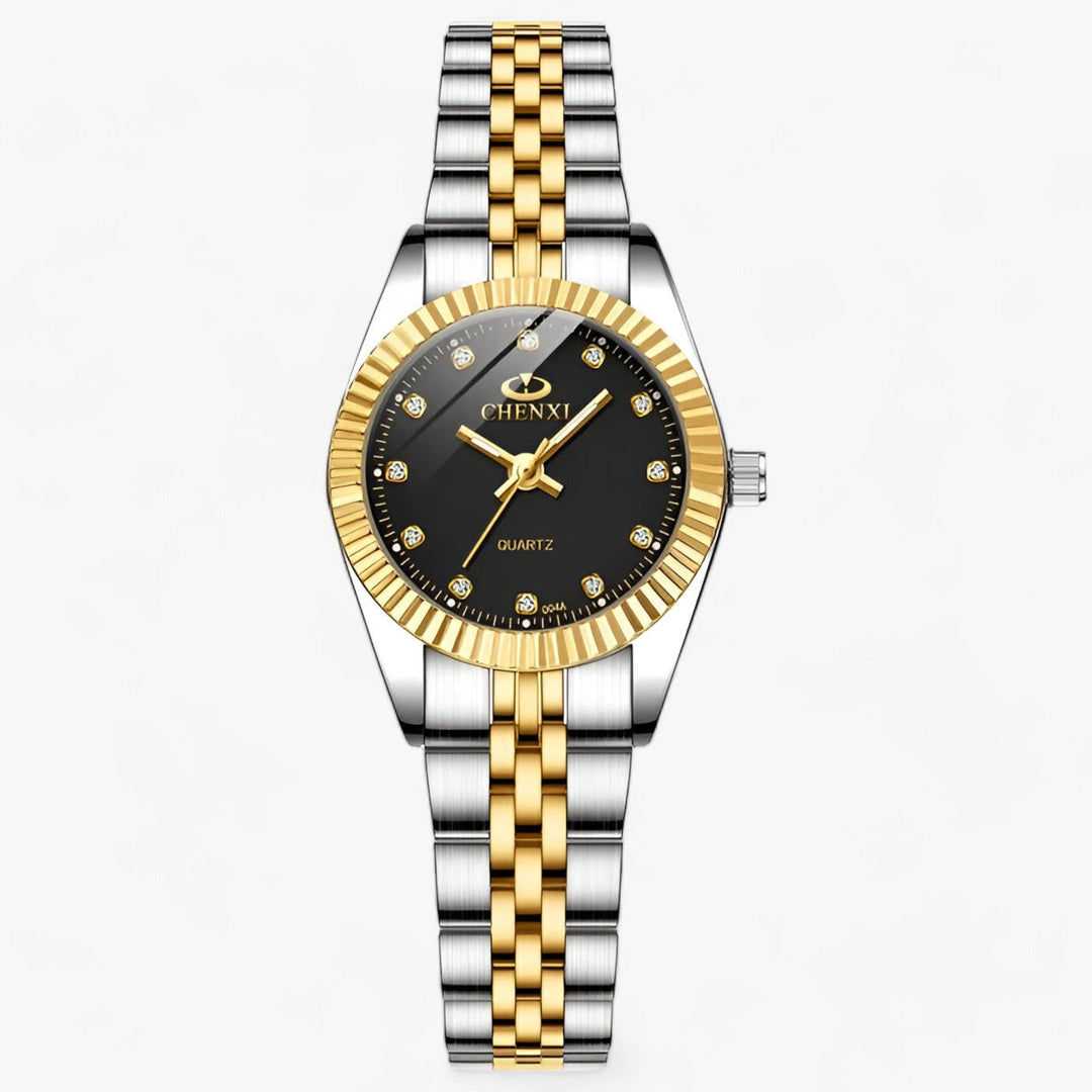 Levoire | Montres Rondes En Or En Acier Inoxydable Musta Argent