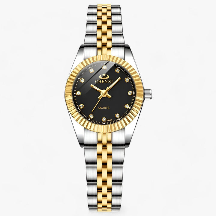 Levoire | Montres Rondes En Or En Acier Inoxydable Musta Argent