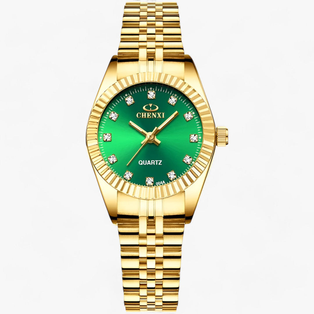 Levoire | Montres Rondes En Or En Acier Inoxydable Or Vert