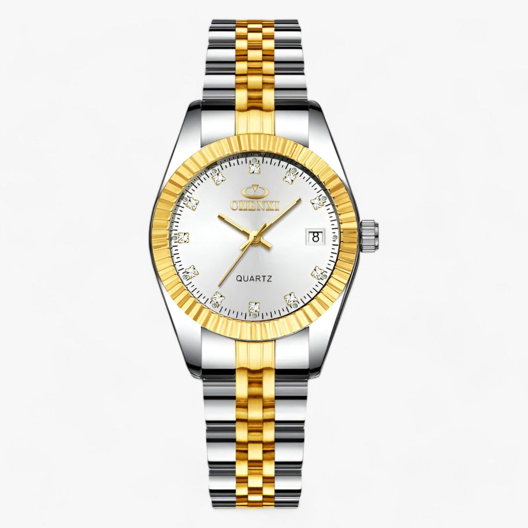 Levoire | Montres Rondes En Or En Acier Inoxydable