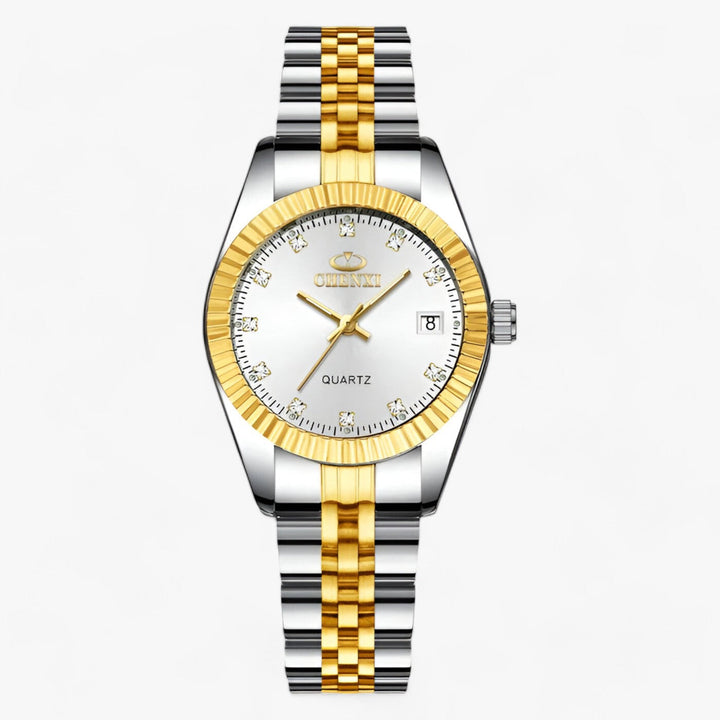Levoire | Montres Rondes En Or En Acier Inoxydable