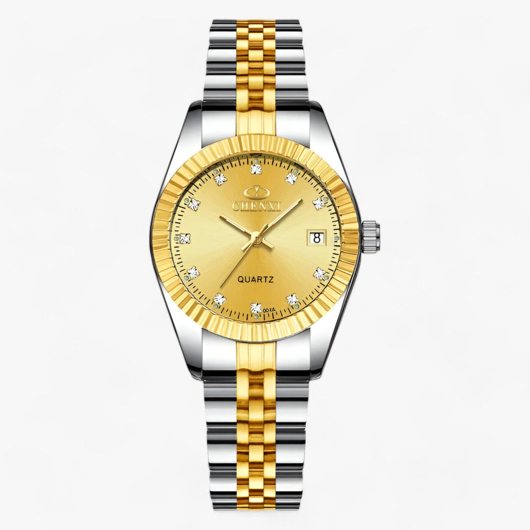 Levoire | Montres Rondes En Or En Acier Inoxydable