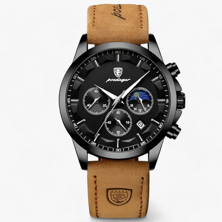 Levoire | Montre Avec Bracelet En Cuir Cuir Noir