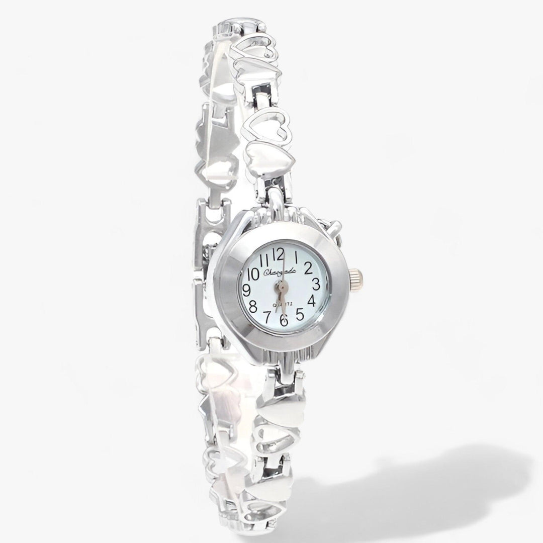 Levoire | Montre À Quartz Romaine Argent Blanc
