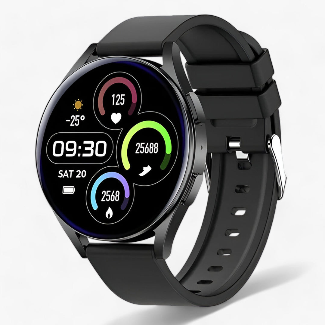 Levoire | Montre Intelligente Ronde Femme Noir