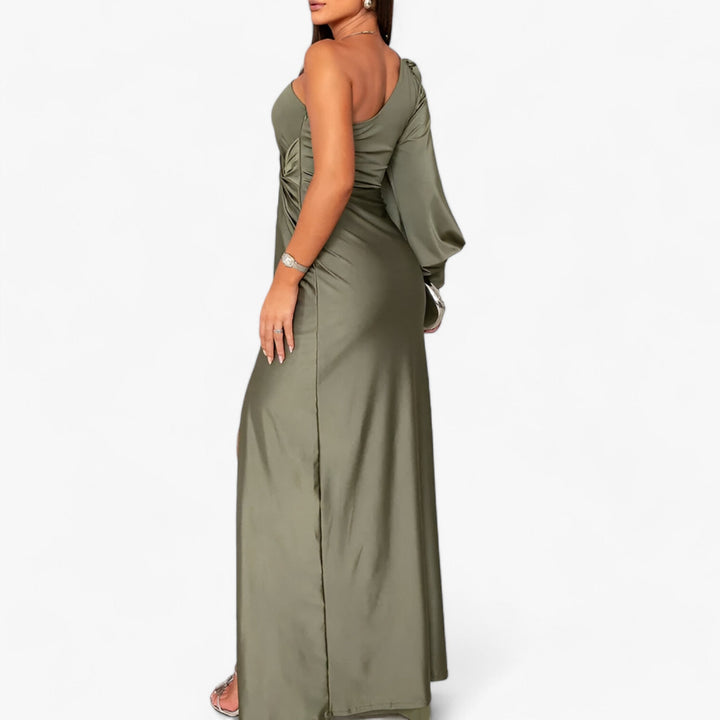 Levoire | Satin Robe Long Élégante Et Confortable
