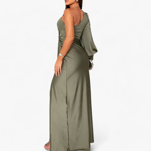 Levoire | Satin Robe Long Élégante Et Confortable