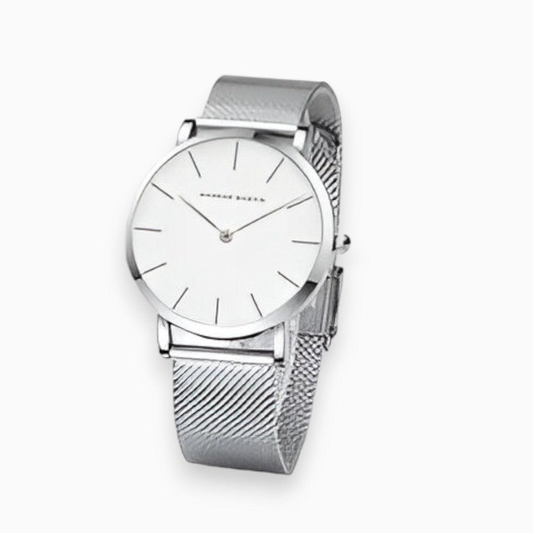 Levoire | Montre Élégante Avec Bracelet En Acier Inoxydable Argent