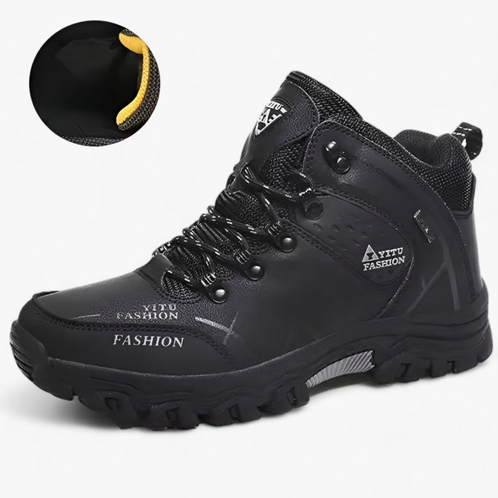 Levoire | Bottes Antidérapantes Imperméables Noir