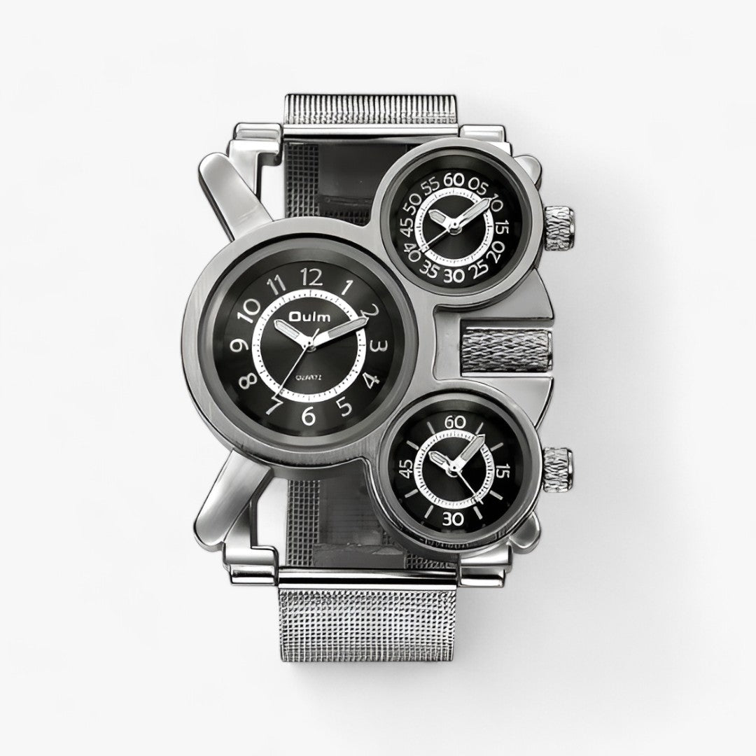 Levoire | Montre Moderne À Technologie Quartz Noir