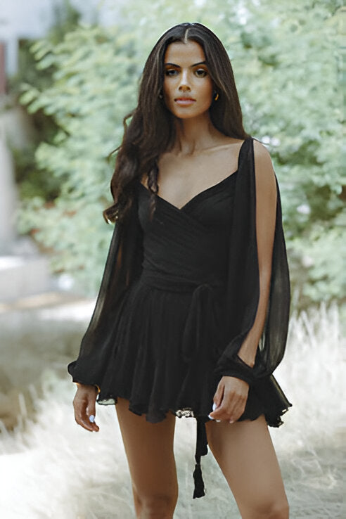 Levoire | Robe d'été élégante Noir