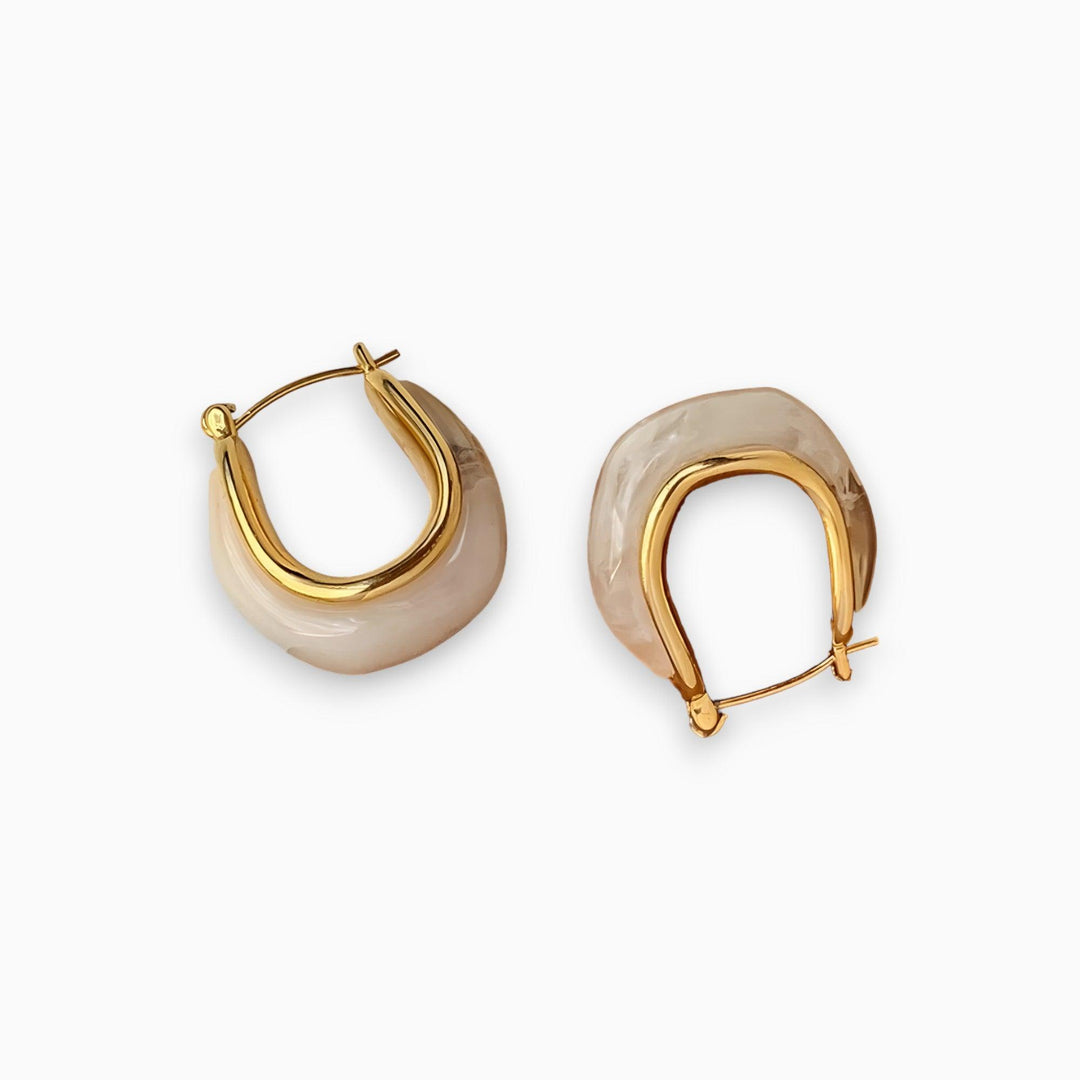 Levoire | Boucles D'Oreilles Brillantes Blanc