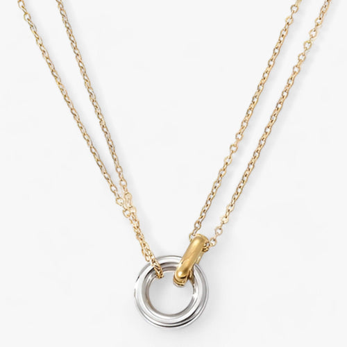 Levoire | Collier Jaune Avec Pendentif En Cercle