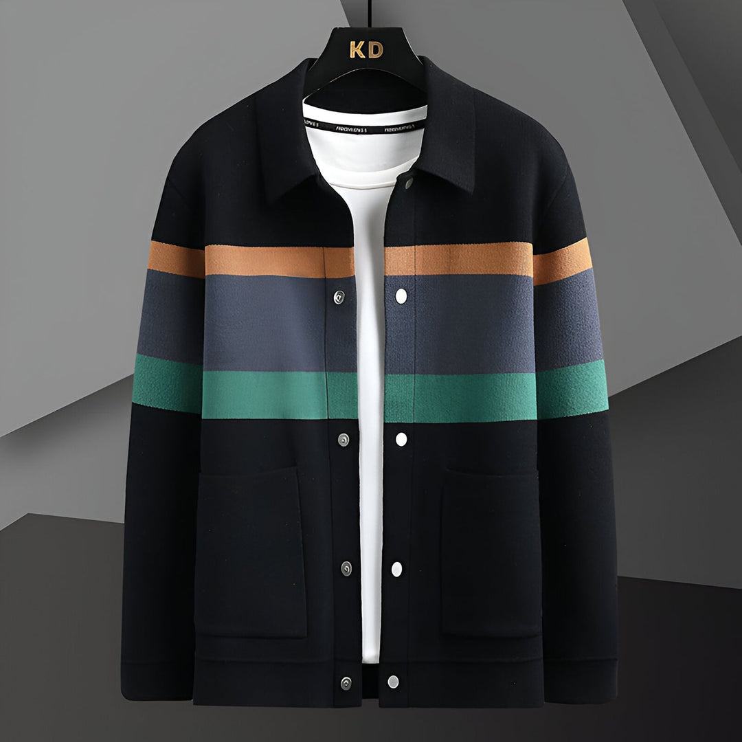 Levoire | Gilet Tricoté Corvino noir