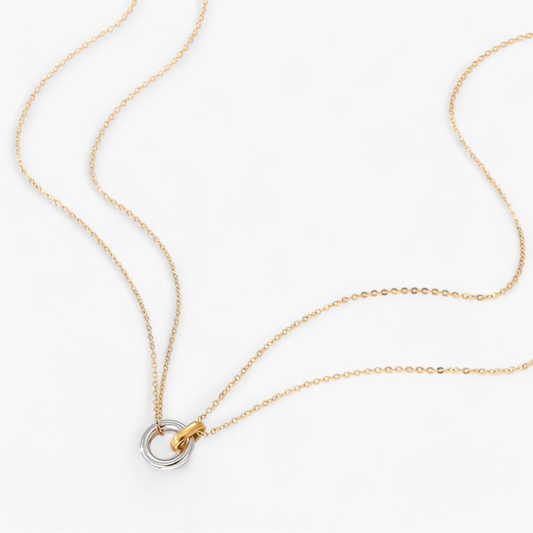 Levoire | Collier Jaune Avec Pendentif En Cercle