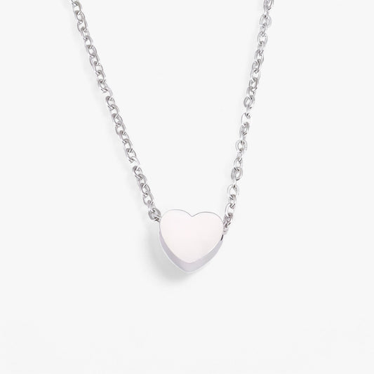 Levoire | Collier Charmant En Forme De Cœur Argent