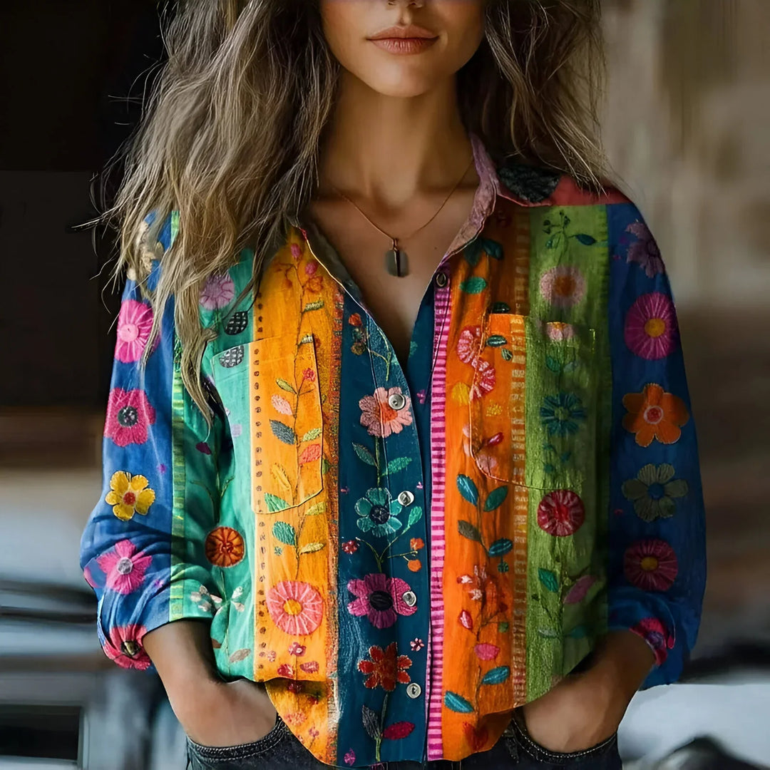 Levoire | Blouse Inspirée Par Le Tournesol