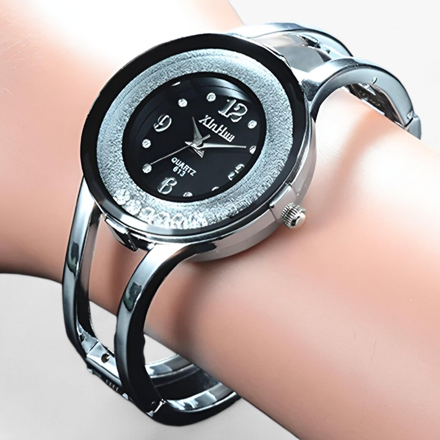 Levoire | Bracelets Cristal Montre En Acier Inoxydable