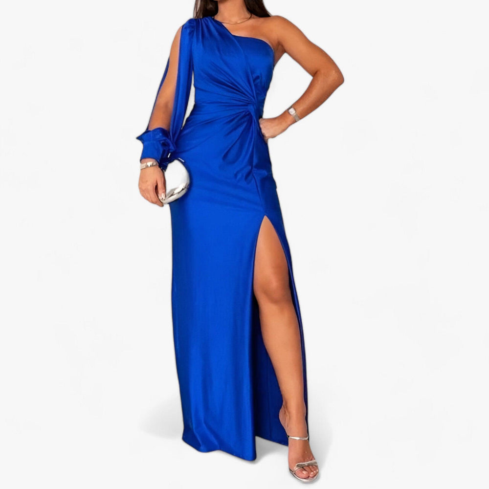 Levoire | Satin Robe Long Élégante Et Confortable