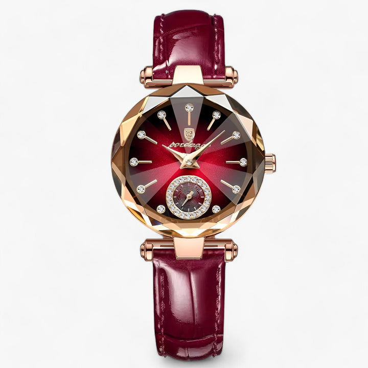 Levoire | Montre Sac Luxe Femme Acier Inoxydable Or Rouge S