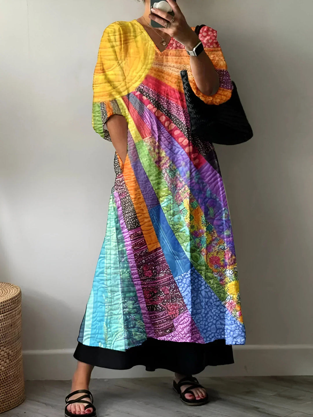Levoire | Robe Colorée Élégante